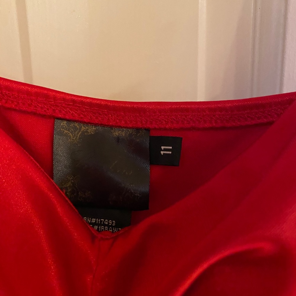 Red Mini Dress - Picture 5 of 6